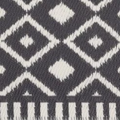 Beliani Tapis Extérieur Tapis En Plastique Noir 180x120cm -Tapis extérieur Soldes tapis en plastique noir 180x120cm 17