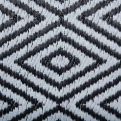 Beliani Tapis Extérieur Tapis En Plastique Noir 210x150cm -Tapis extérieur Soldes tapis en plastique noir 210x150cm 4