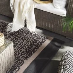 Tapis extérieur Soldes -Tapis extérieur Soldes tapis en plastique noir 230x160cm 1