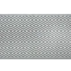 Beliani Tapis Extérieur Tapis En Plastique Vert 150x90cm