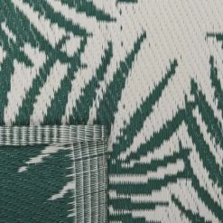 Beliani Tapis Extérieur Tapis En Plastique Vert 180x120cm -Tapis extérieur Soldes tapis en plastique vert 180x120cm 10