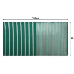 Beliani Tapis Extérieur Tapis En Plastique Vert 180x90cm -Tapis extérieur Soldes tapis en plastique vert 180x90cm 4