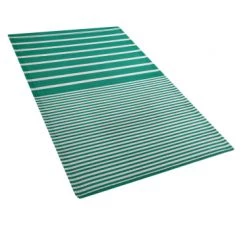 Beliani Tapis Extérieur Tapis En Plastique Vert 180x90cm -Tapis extérieur Soldes tapis en plastique vert 180x90cm 5