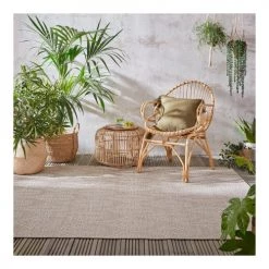 Flair Rugs Tapis Extérieur Tapis En Polypropylène Beige 120x170 -Tapis extérieur Soldes tapis en polypropylene beige 120x170 3