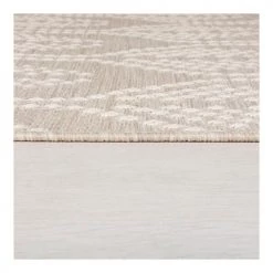 Flair Rugs Tapis Extérieur Tapis En Polypropylène Beige 60x230 -Tapis extérieur Soldes tapis en polypropylene beige 60x230 4