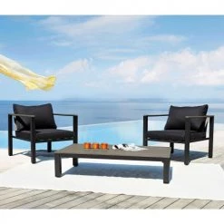 Maisons Du Monde Tapis Extérieur Tapis En Polypropylène Blanc 180x270 -Tapis extérieur Soldes tapis en polypropylene blanc 180x270 1000 11 2 131489 5