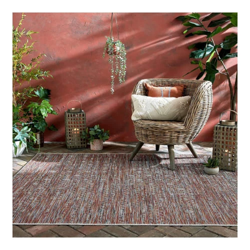 Flair Rugs Tapis Extérieur Tapis En Polypropylène Terre 120x170 4 Flair Rugs Tapis Extérieur Tapis En Polypropylène Terre 120x170 – Image 2