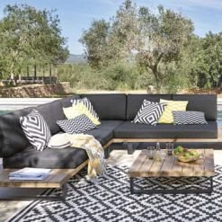 Maisons Du Monde Tapis Extérieur Tapis En Polypropylène Tissé Motifs Graphiques Noirs Et Blancs 120x180 9 Maisons Du Monde Tapis Extérieur Tapis En Polypropylène Tissé Motifs Graphiques Noirs Et Blancs 120x180 -Tapis extérieur Soldes tapis en polypropylene tisse motifs graphiques noirs et blancs 120x180 1000 10 13 213377 1