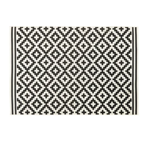 Maisons Du Monde Tapis Extérieur Tapis En Polypropylène Tissé Motifs Graphiques Noirs Et Blancs 120x180 3 Maisons Du Monde Tapis Extérieur Tapis En Polypropylène Tissé Motifs Graphiques Noirs Et Blancs 120x180