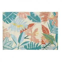 Maisons Du Monde Tapis Extérieur Tapis En Polypropylène Tufté Motif Végétal Multicolore 160x230