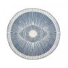 Un Amour De Tapis Tapis Extérieur Bleu 160x160 Rond -Tapis extérieur Soldes tapis exterieur bleu 160x160 rond