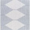 Surya Tapis Extérieur, Bleu, Marine Et Blanc - 160x231cm -Tapis extérieur Soldes tapis exterieur bleu marine et blanc 160x231cm
