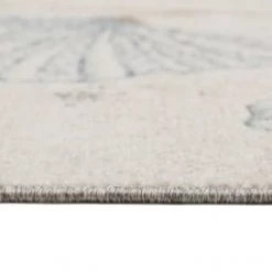 Esprit Tapis Extérieur Tapis Exterieur Design Motif Floral Tissé Plat Beige 120x170 -Tapis extérieur Soldes tapis exterieur design motif floral tisse plat beige 120x170 4