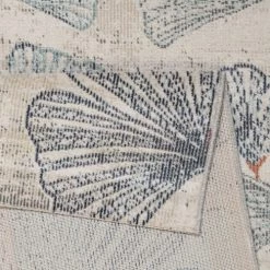 Esprit Tapis Extérieur Tapis Exterieur Design Motif Floral Tissé Plat Beige 133x200 -Tapis extérieur Soldes tapis exterieur design motif floral tisse plat beige 133x200 5