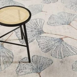 Esprit Tapis Extérieur Tapis Exterieur Design Motif Floral Tissé Plat Beige 200x 290 -Tapis extérieur Soldes tapis exterieur design motif floral tisse plat beige 200x 290 1