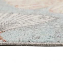 Esprit Tapis Extérieur Tapis Exterieur Design Motif Floral Tissé Plat Bleu 160x225 -Tapis extérieur Soldes tapis exterieur design motif floral tisse plat bleu 160x225 3