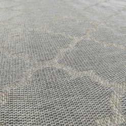 Wecon Home Tapis Extérieur Gris Motif Oriental Beige Pour Entrée, Jardin 290x200 -Tapis extérieur Soldes tapis exterieur gris motif oriental beige pour entree jardin 290x200 3