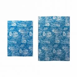 Alice's Garden Tapis Extérieur/intérieur 200 X 290 Bleu Canard Avec Motif Exotique -Tapis extérieur Soldes tapis exterieur interieur 200 x 290 bleu canard avec motif exotique 2