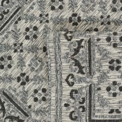 Nazar Tapis Extérieur Motif Ottoman Anthracite Et Gris - 120x160 -Tapis extérieur Soldes tapis exterieur motif ottoman anthracite et gris 120x160 4