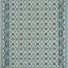 Nazar Tapis Extérieur Motif Ottoman Bleu Et Gris - 120x160 -Tapis extérieur Soldes tapis exterieur motif ottoman bleu et gris 120x160 1