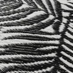 Nazar Tapis Extérieur Motif Palmier Noir 150x220 -Tapis extérieur Soldes tapis exterieur motif palmier noir 150x220 5