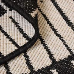 Un Amour De Tapis Tapis Extérieur Noir 240x240 Rond -Tapis extérieur Soldes tapis exterieur noir 240x240 rond 1