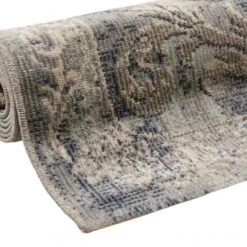 Wecon Home Tapis Extérieur Tapis Exterieur Plat Baroque Vintage Bleu 150x80 -Tapis extérieur Soldes tapis exterieur plat baroque vintage bleu 150x80 6