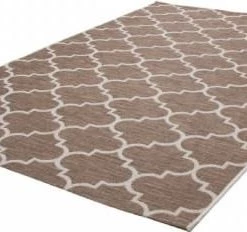 Lalee Tapis Extérieur Polypropylène Beige 80x230 -Tapis extérieur Soldes tapis exterieur polypropylene beige 80x230 4