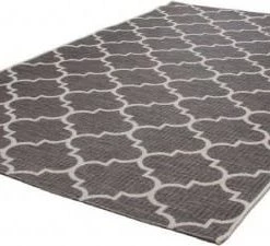 Lalee Tapis Extérieur Polypropylène Gris 80x230 -Tapis extérieur Soldes tapis exterieur polypropylene gris 80x230 4