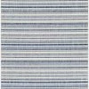 Surya Tapis Extérieur Rayé , Bleu Et Blanc - 160x231cm -Tapis extérieur Soldes tapis exterieur raye bleu et blanc 160x231cm