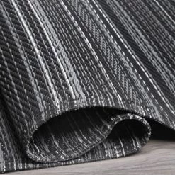 Fabhab Tapis Extérieur Réversible En Plastique Recyclé 120x180 Cm Gris -Tapis extérieur Soldes tapis exterieur reversible en plastique recycle 120x180 cm gris 6