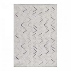 STUDIO DECO Tapis Extérieur Tissé Plat Greige 160x230cm