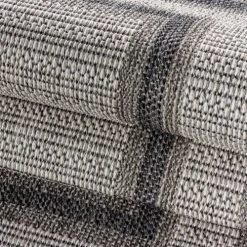 STUDIO DECO Tapis Extérieur Tissé Plat Greige Et Gris 140x200cm -Tapis extérieur Soldes tapis exterieur tisse plat greige et gris 140x200cm 9