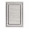 STUDIO DECO Tapis Extérieur Tissé Plat Greige Et Gris 60x100cm -Tapis extérieur Soldes tapis exterieur tisse plat greige et gris 60x100cm 5