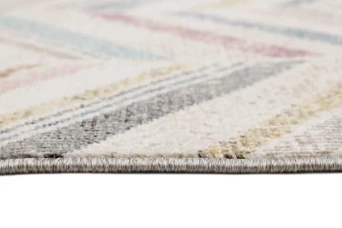 Esprit Tapis Extérieur Tapis Exterieur Tissé Plat Motif Chevrons Vintage Coloré 200x290 – Image 4