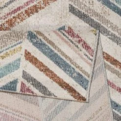 Esprit Tapis Extérieur Tapis Exterieur Tissé Plat Motif Chevrons Vintage Coloré 200x290 -Tapis extérieur Soldes tapis exterieur tisse plat motif chevrons vintage colore 200x290 5