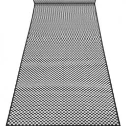 Esprit Tapis Extérieur Tapis Exterieur Tissé Plat Motif Damier Blanc Et Noir 80x300 -Tapis extérieur Soldes tapis exterieur tisse plat motif damier blanc et noir 80x300 4