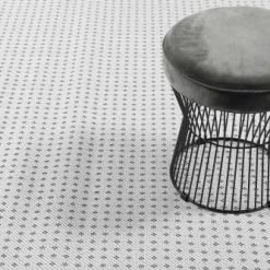 Esprit Tapis Extérieur Tapis Exterieur Tissé Plat Motif Discret Blanc Et Noir 133x200 -Tapis extérieur Soldes tapis exterieur tisse plat motif discret blanc et noir 133x200 2