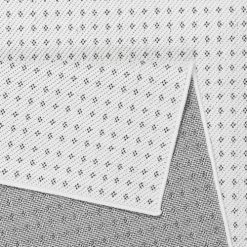 Esprit Tapis Extérieur Tapis Exterieur Tissé Plat Motif Discret Blanc Et Noir 160x225 -Tapis extérieur Soldes tapis exterieur tisse plat motif discret blanc et noir 160x225 5