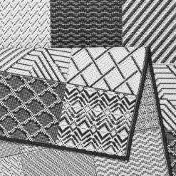 Esprit Tapis Extérieur Tapis Exterieur Tissé Plat Motif Vintage 133x200 -Tapis extérieur Soldes tapis exterieur tisse plat motif vintage 133x200 6