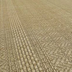 Wecon Home Tapis Extérieur Tapis Indoor/exterieur Beige Sable Avec Motif 133x200 -Tapis extérieur Soldes tapis indoor exterieur beige sable avec motif 133x200 3