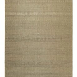 Wecon Home Tapis Extérieur Tapis Indoor/exterieur Beige Sable Avec Motif 80x300