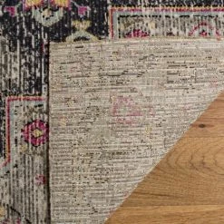 Safavieh Tapis Extérieur Tapis Interieur / Exterieur En Noir & Multicolore, 122 X 183 Cm -Tapis extérieur Soldes tapis interieur exterieur en noir multicolore 122 x 183 cm 3