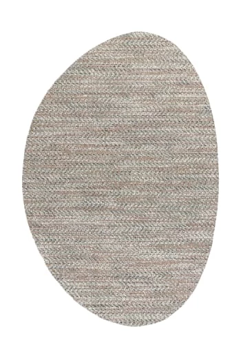AFK Living Tapis Extérieur Tapis Intérieur Extérieur Forme Galet Rivage Sienna & Blue 155x230 6 AFK Living Tapis Extérieur Tapis Intérieur Extérieur Forme Galet Rivage Sienna & Blue 155x230 – Image 4