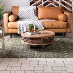 Home Maison Tapis Extérieur Tapis Moa Extérieur/intérieur Polypropylène Vert X 67 -Tapis extérieur Soldes tapis moa exterieur interieur polypropylene vert x 67 2