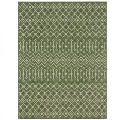 Home Maison Tapis Extérieur Tapis Moa Extérieur/intérieur Polypropylène Vert X 70 -Tapis extérieur Soldes tapis moa exterieur interieur polypropylene vert x 70 2