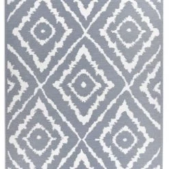 Tom Tailor Tapis Extérieur Tapis Moderne Outdoor D'extérieur Tissé Plat Bleu 160x230
