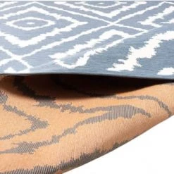 Tom Tailor Tapis Extérieur Tapis Moderne Outdoor D'extérieur Tissé Plat Bleu 160x230 -Tapis extérieur Soldes tapis moderne outdoor d exterieur tisse plat bleu 160x230 5