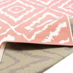 Tom Tailor Tapis Extérieur Tapis Moderne Outdoor D'extérieur Tissé Plat Rose 70x120 -Tapis extérieur Soldes tapis moderne outdoor d exterieur tisse plat rose 70x120 5