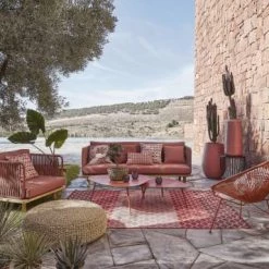 Maisons Du Monde Tapis Extérieur Tapis Orange à Motifs Multicolores 140x200 8 Maisons Du Monde Tapis Extérieur Tapis Orange à Motifs Multicolores 140x200 -Tapis extérieur Soldes tapis orange a motifs multicolores 140x200 1000 11 24 200883 4